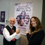 Toujours artiste de Nathalie Ducharme avec Claude Steben au festival du cinéma international en abitibi témiscamingue